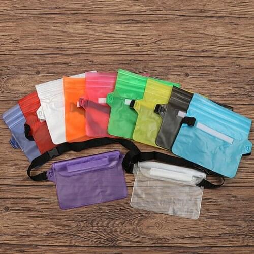 20PCS / LOT Waterproof Ski Drift Diving Swimming Bag Waist Bags Underwater Dry Shoulder Waist Pack Bag Pocket Pouch