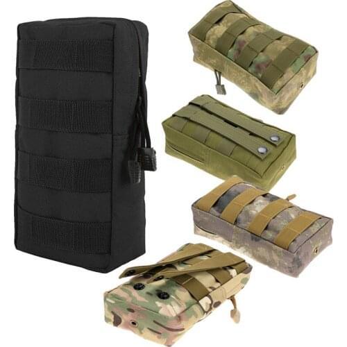 Airsoft Military 600D MOLLE Pouch Bag Tactical Utility Bags Vest EDC Tool Gadget Pouch Hunting Outdoor Waist Magazine Bags Gear