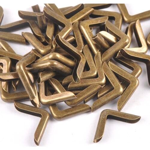 Bronze Book Corner 50pcs 14.5x14.5x2mm Corners Protector For Albums Menus Metal Crafts Diy Folders Scrapbooking Decor c1614