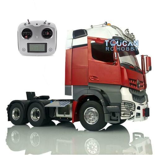 1/14 LESU RC Metal 6*6 Chassis Radio Hercul Arco Tractor Truck Painted Cabin THZH0822-SMT2