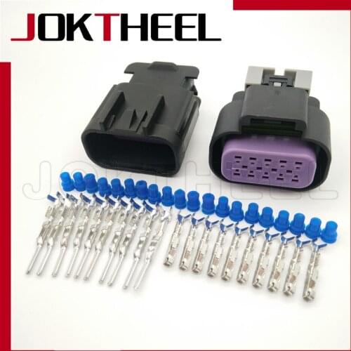 1/5/20set Delphi GT 10 Pin male female accelerator throttle Pedal sensor connector headlamp lamp plug with pin 15326847 15326843