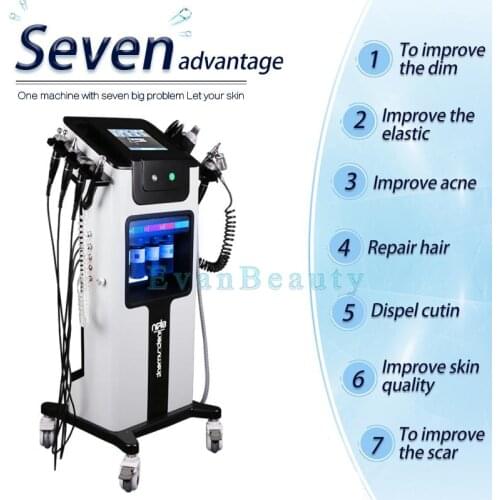 Multifunction 8 In 1 Facial Cleaning Skin Rejuvenation Blackhead Removal Skin Withening Face Microdermabrasion Beauty Machine