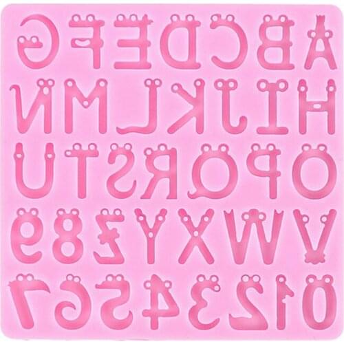 Alphabet Silicone Cake Mold Cake Decorating Supplies Silicone Fondant Cake Mold Cake Tool