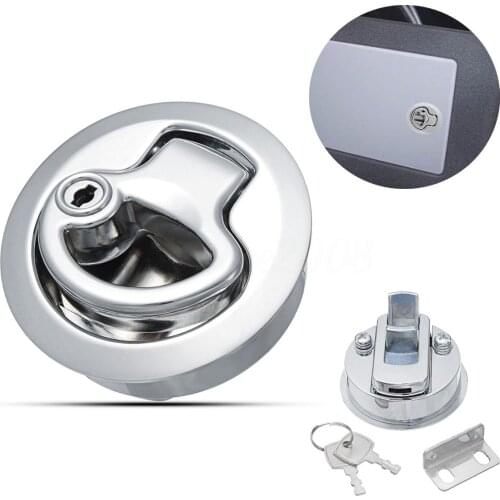 DK619-1 Metal Box Plane Lock Distribution Box Cabinet Door Lever Locks Industrial Compressed Door Locks Zinc Alloy Plane Lock