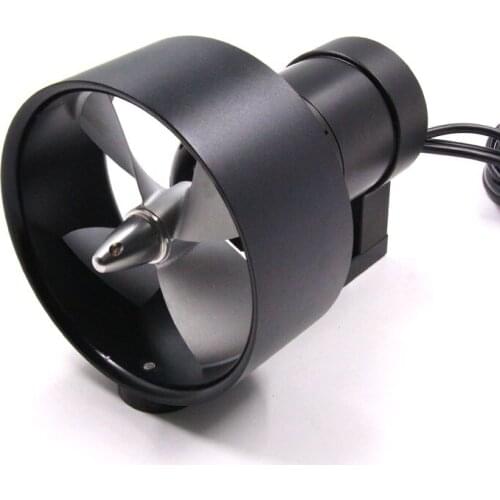 DS-02 IPX8 9.2KG thrust waterproof azimuth thruster 24V CNC metal ROV RC boat robot submarine POD BLDC motor direct drive
