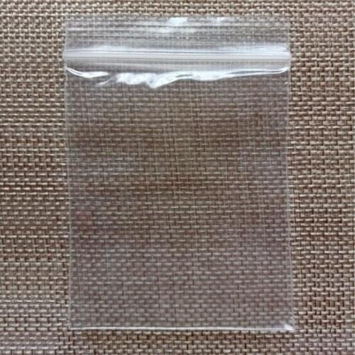 500pcs 8x12cm White Ziplock Bags Clear Plastic Bags Transparent Pe Zip Lock Bag For Cloth/gifts/Jewelry Packaging Display Bag