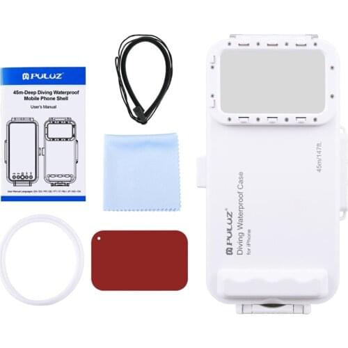 45m 150ft Diving Phone Case for 11 X XR 8 Plus Smartphones Cellphone