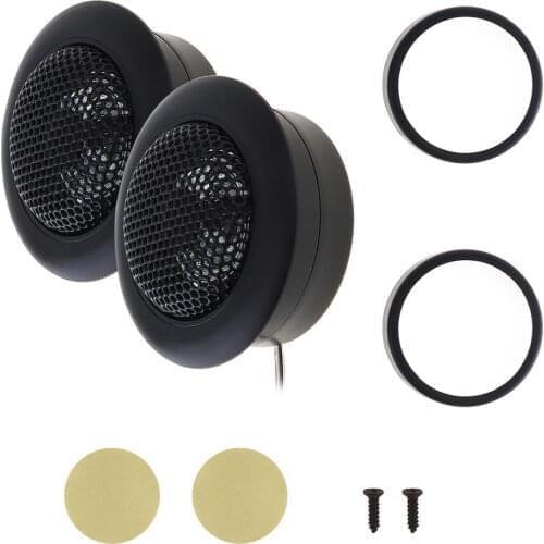 2 Pieces 800W Durable Universal Car Horn Dome Tweeter Audio Loudspeaker Car Stereo Treble Speaker