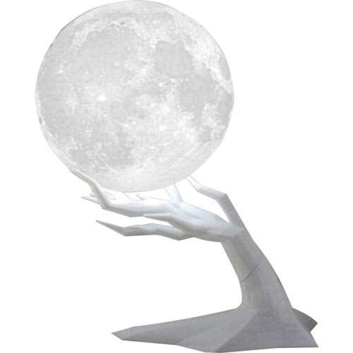 Ultrasonic Air Humidifier Moon Lamp Humidifier With LED 3 Colors Night Light USB Aromatherapy Diffuser Home Humidifier