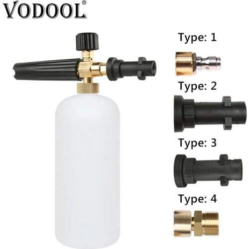 VODOOL Car Wash Cleaning Foam Gun High Pressure Snow Foam Lance Foamer Generator Sprayer For Karcher K2-K7 Series Auto Washer