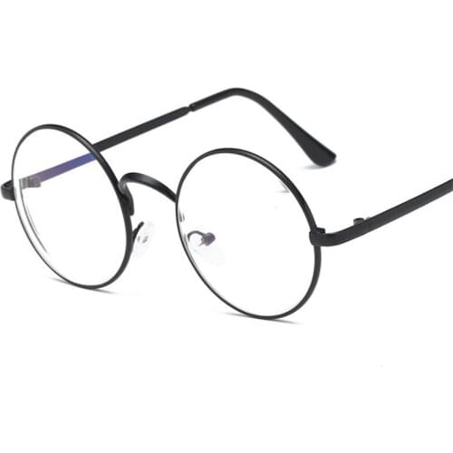 ZXTREE Round Metal Finished Myopia Glasses For Women&Men Clear Spectacle Nearsighted Shortsighted With Diopter -1.0to-4.0 ZN5