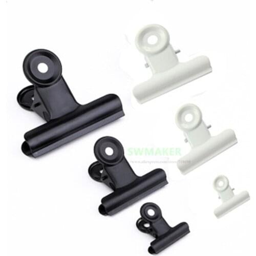 1pcs NEW type 3d Printer Glass Clips Black / White 22mm 31mm Build Plate Heatbed Clips for DIY Reprap 3D Printer