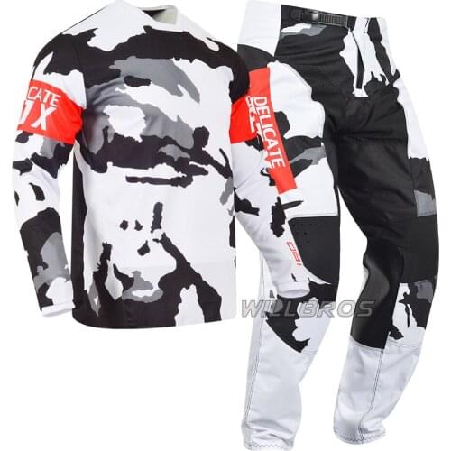 2021 Delicate Fox 180 Beserker SE MX Combo Suit Motorcycle Motorbike Jersey Pants Mens Racing Kits