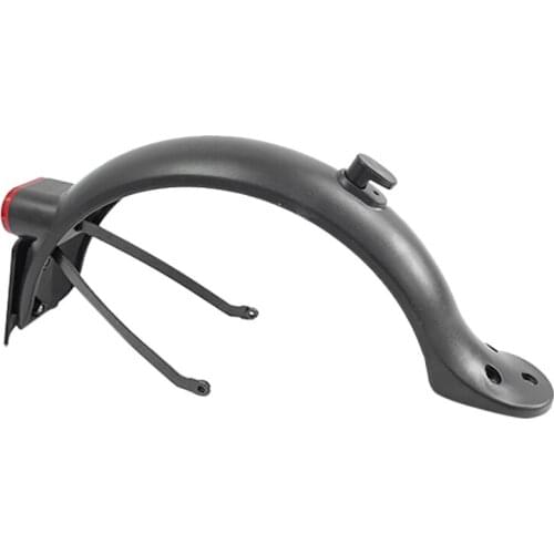 Rear Mudguard Fender Guard + Bracket +Taillight+License Plate Frame for Xiaomi M365 PRO 2 Electric Scooter
