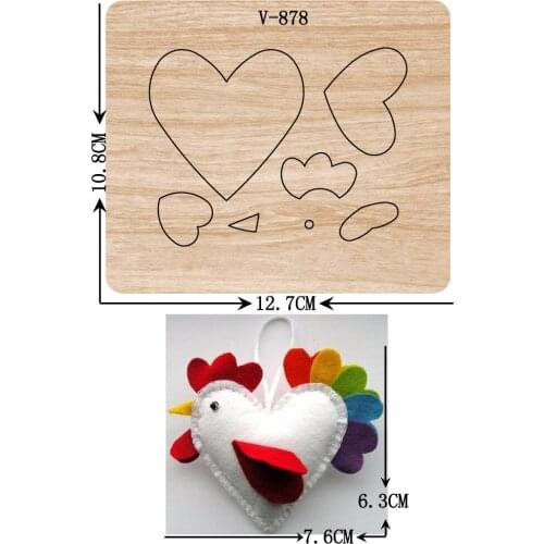 DIY New chick wooden dies cutting dies for scrapbooking /Multiple sizes /V-878