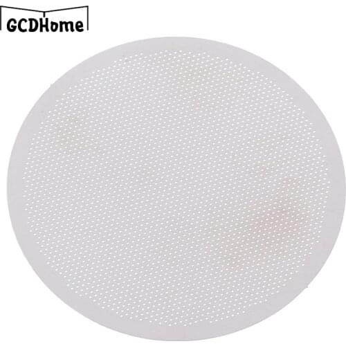 1PC Reusable Stainless Steel Disc Metal Ultra Thin Filter for Aeropress Coffee Maker kitchen coffee accessories