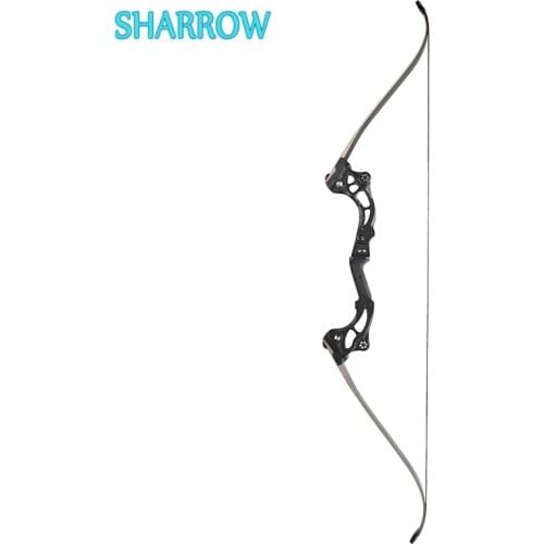 F163 Archery Recurve Bow 30-55Lbs 64inch Takeduwn Fishing Darts Bow Right Hands Hunting Shooting Training Mmagnesium Alloy Bow