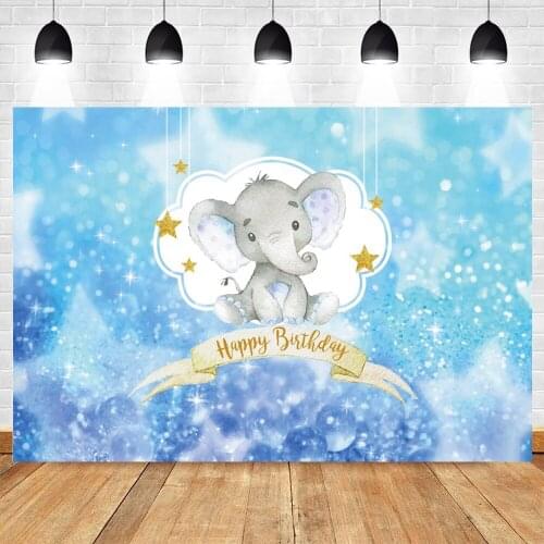 Yeele Newborn Baby Shower Backdrop Elephant Birthday Portrait Party Background Photographic Photography For Photo Studio Props