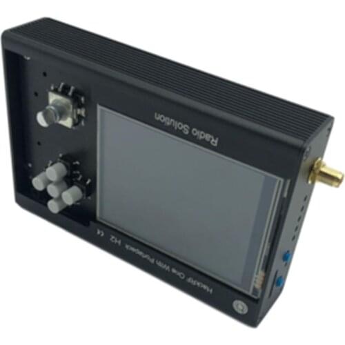 H7JA PORTAPACK H2+HACKRF ONE SDR Radio with Havoc Firmware 0.5ppm TCXO GPS 3.2inch Touch LCD Metal Case