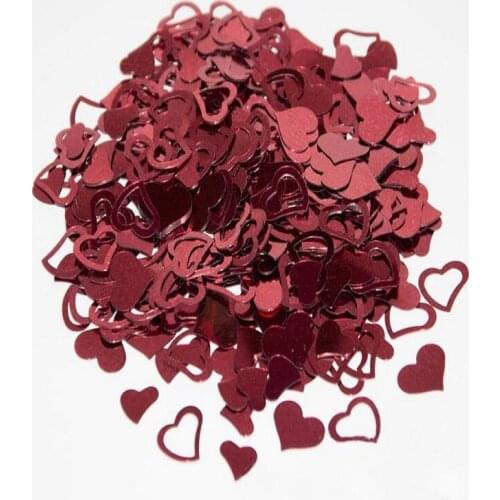 Confetti hearts hollow out for Gift Craft Birthday Wedding Party baby shower favor Decor DIY table crakers scatter sprinkles Wh