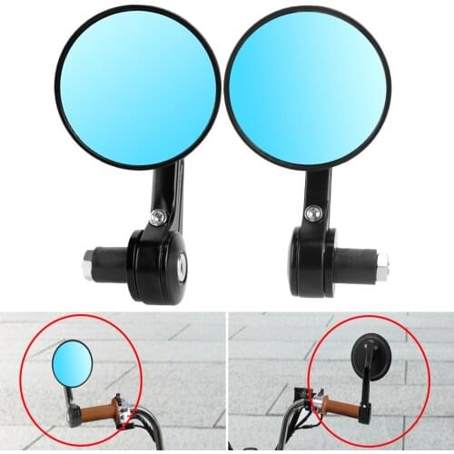 Motorcycle Rear View Mirrors Handle Bar Mounting Motorbike Aaccessories For BMW Honda Suzuki Dirt Pit Bike Cafe Racer Universal