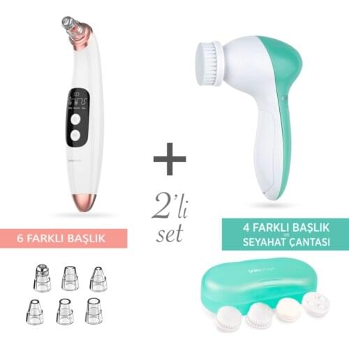 Psc90 Facial Care Set Black Dot And Facial Cleaning Device