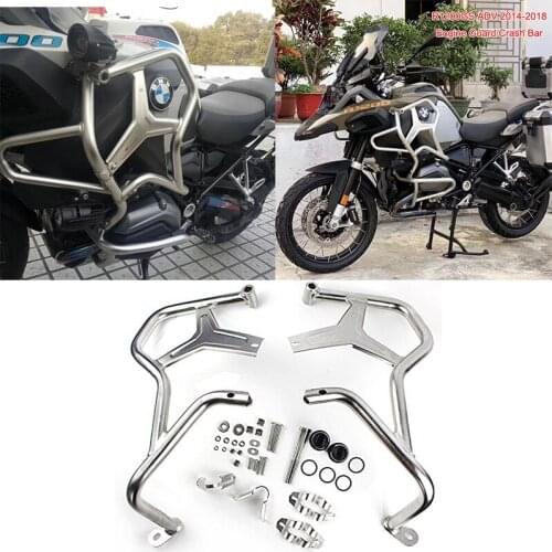 For BMW R1200 GS Adventure 2014 2015 2016 2017 2018 Motorcycle Upper Engine Highway Guard Crash Bar Bumper Frame Protection