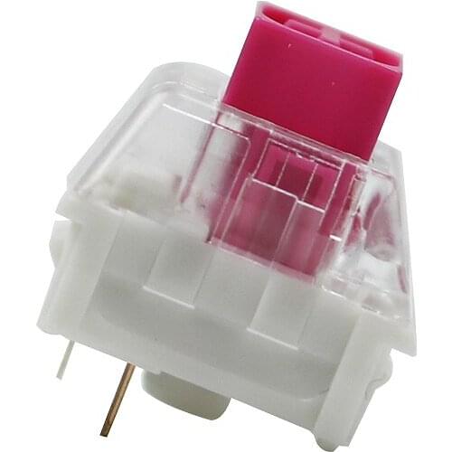 4 Pcs/lot Kailh BOX Pink Shaft Switches for Custom Mechanical Keyboard Switch 3 Pins SMD Strong Clickly