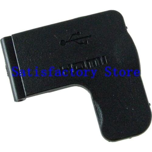 95%New and original for nikon D600 USB plug HDMI cable rubber skin leather cover