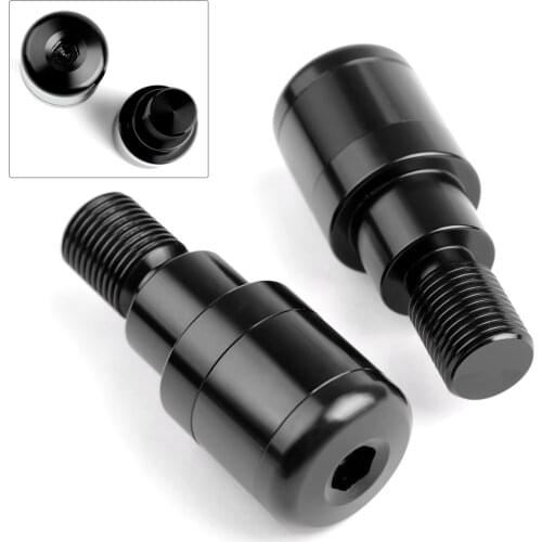 Artudatech 7/8" Handle Bar End Cap Plugs Slider For Yamaha MT-07 FZ-07 MT-09 XJ6 MT-10 FZ10 Accessories