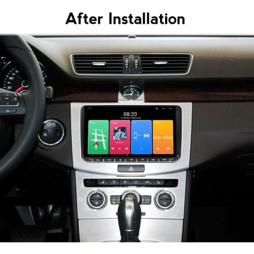 2 Din Android 11 Car radio GPS Navigation For VW Passat B6 volkswagen Jeta touran Skoda Octavia 2 seat leon 2golf 5 6 Multimedia