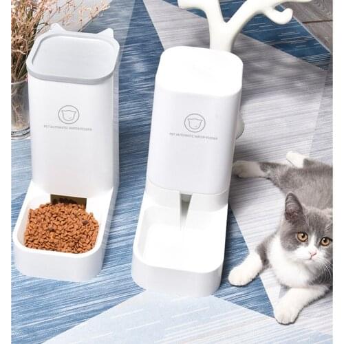 Pet Dog Autommatic Water Feeder With Stand Pet Feeding Cat Water Feeder For Cats Food Pet Bowls For Dogs Feeder Product Supplies