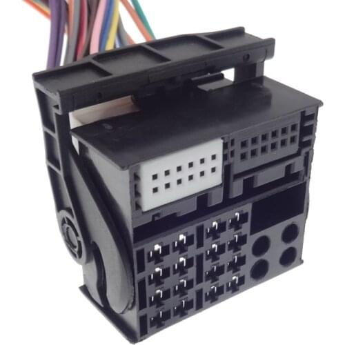 Most Quadlock Extension 40-PIN Male Socket Cable Adapter for V.W AUDI SK.ODA