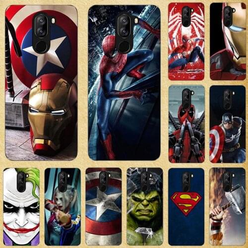 Super Hero Phone Case Cover For Doogee X70 X60L X50 Y8C X30 N20 N10 Y9 Plus Y7 Y8 BL12000 BL7000 Pro Silicone Back cover