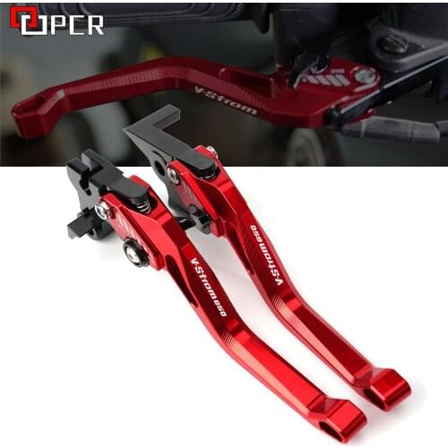 For Suzuki DL650 V-STROM DL 650 VSTROM 2012-2020 2019 2018 2017 2016 2015 2014 2013 Motorcycle Adjustable Brake Clutch Levers