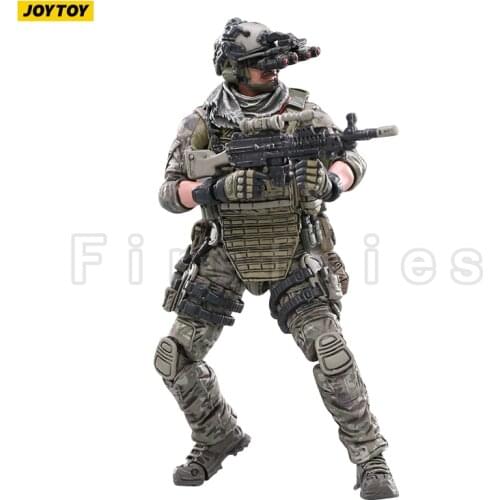 [Pre-Order]1/18 JOYTOY 3.75inch Action Figure(3PCS/SET) Hardcore US Navy Seals Automatic Rifleman Anime Model Toy Free Shipping