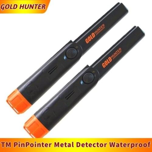 GOLD HUNTER TM Waterproof PinPointer Metal Detector Handheld Gold Metal Detector Underground Metal Detector