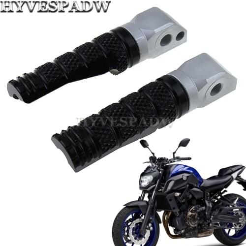 Motorcycle CNC Accessories Rear Foot Passenger Pegs Rests Footrests For Yamaha FZ1 Fazer fz1 FAZER 2006-2012 Motorbike Foot-Peg