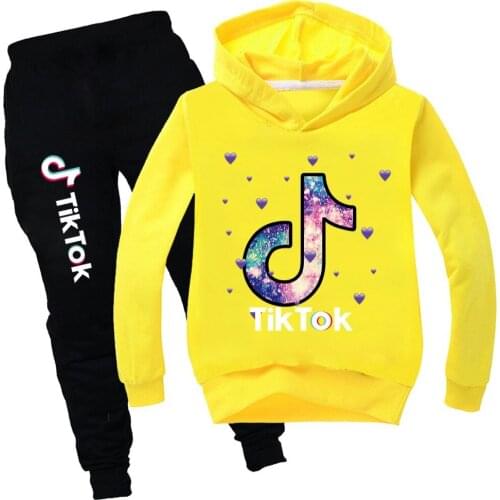 Casual Kids Clothes 2 Piece Set Clothing Cool Boy Girls Hoodie+ Pants 2Pcs/Set Boys Tracksuit Children Baby Clothes 2-16Y