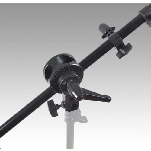Grip Swivel Head Holder Bracket for Photo Studio Boom Reflector Arm Support Kit