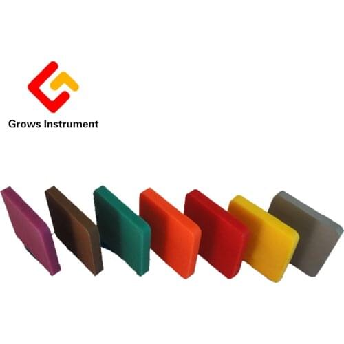 Type A Shore hardness block