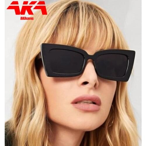 AKAgafas Cats Eye Sunglasses Women 2021 Butterfly Frame Women Sunglasses Vintage Shades for Glasses Retro Gafas De Sol Mujer