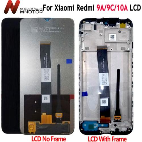 6.53'' For Xiaomi Redmi 9A Lcd Display Touch Screen Digitizer Assembly Replace For Xiaomi Redmi 9C LCD Display