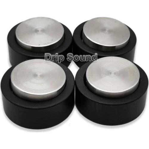 23.5mm S304 Stainless Steel Speaker Shockproof Spike Amplifier Isolation Stand Feet Holder Damping Nail Base Pad