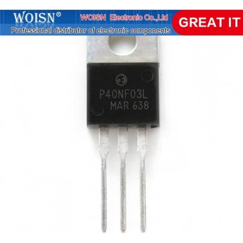 5pcs/lot STP40NF03L P40NF03L 40N03 TO-220 In Stock