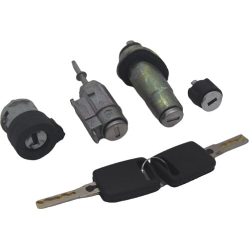 4D0905855G 4B0905851B COMPLETE LOCK SET IGNITION SWITCH LEFT DOOR TRUNK LOCK BARREL CYLINDER FOR AUDI A6 C5 4B