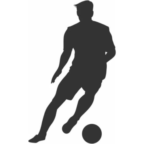 Car Sticker Football Player Car Sticker for Car Detailed Interesting Product Car Shape PVC Motorcycle