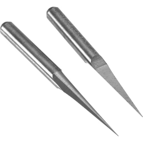 10pcs 3.175mm Shank 0.1mm V-Shape Carbide PCB Engraving Bits 10 Degree Cutter PCB Drill Bit For CNC/PCB Machinery
