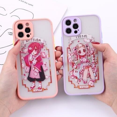 Mitsuba Sousuke jibaku shounen hanako kun Case for iPhone 12 11 Pro Max Mini X XS Max XR 8 7 6 6s Plus Hard Matte Back Cover
