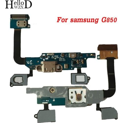 For Samsung Galaxy Alpha G850 G850F SM-G850F Dock Connector Micro USB Charging Port Flex Cable Module Board Replacement Parts